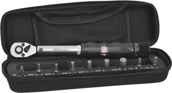 Bol.com Trivio - fietsgereedschap momentsleutel set 2-14nm 1/4 + bitset aanbieding