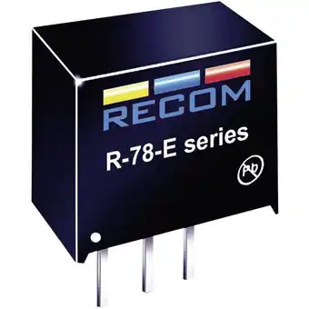 Conrad Recom r-78e5.0-0.5 dc/dc-converter, print 24 v/dc 5 v/dc 500 ma aantal uitgangen: 1 x inhoud 1 stuk(s) aanbieding