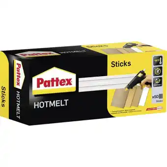 Conrad Pattex ptk1 lijmstick 11 mm 200 mm transparant 1000 g 50 stuk(s) aanbieding