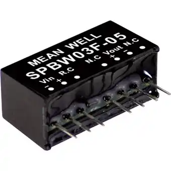 Conrad Mean well spbw03g-12 dc/dc-convertermodule 250 ma 3 w aantal uitgangen: 1 x inhoud 1 stuk(s) aanbieding