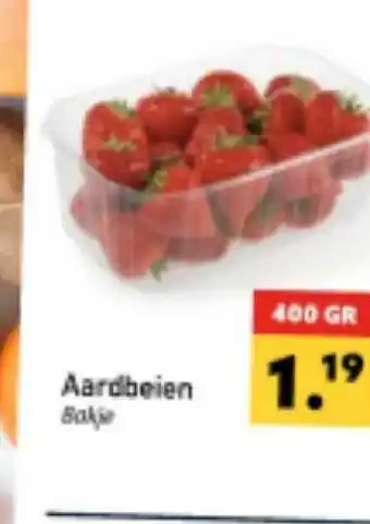 Tanger Markt Aardbeien Sakje 400 gr aanbieding