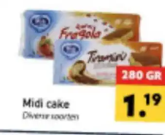 Tanger Markt Midi Cake 280 gr aanbieding