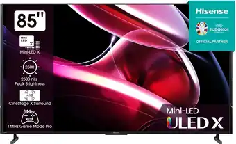 EP Hisense 85uxkq mini-led uled 4k tv (2023) aanbieding