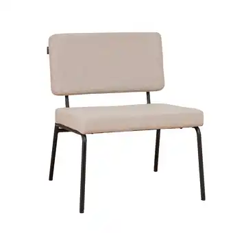 fonQ Bronx71 scandinavische fauteuil espen beige gerecyclede stof aanbieding