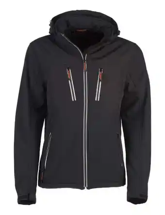 Welkoop Størvik clive heren - softshell - zwart aanbieding