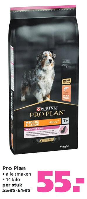 Ranzijn Pro Plan 14 kilo aanbieding