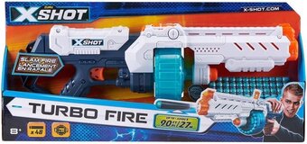 Bol.com Zuru x-shot excel turbo fire blaster - speelgoedblaster - 48 darts aanbieding