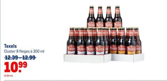 Makro Texels Cluster 8 flesjes à 300 ml aanbieding