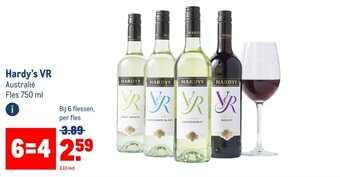 Makro Hardy's VR Australië Fles 750 ml aanbieding