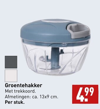 ALDI Groentehakker aanbieding