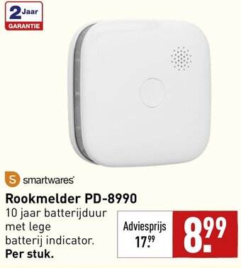ALDI S smartwares Rookmelder PD-8990 aanbieding