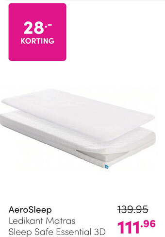 Baby & Tiener AeroSleep aanbieding