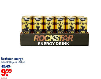 Makro Rockstar energy aanbieding