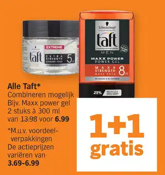 Albert Heijn Alle Taft 300 ml aanbieding