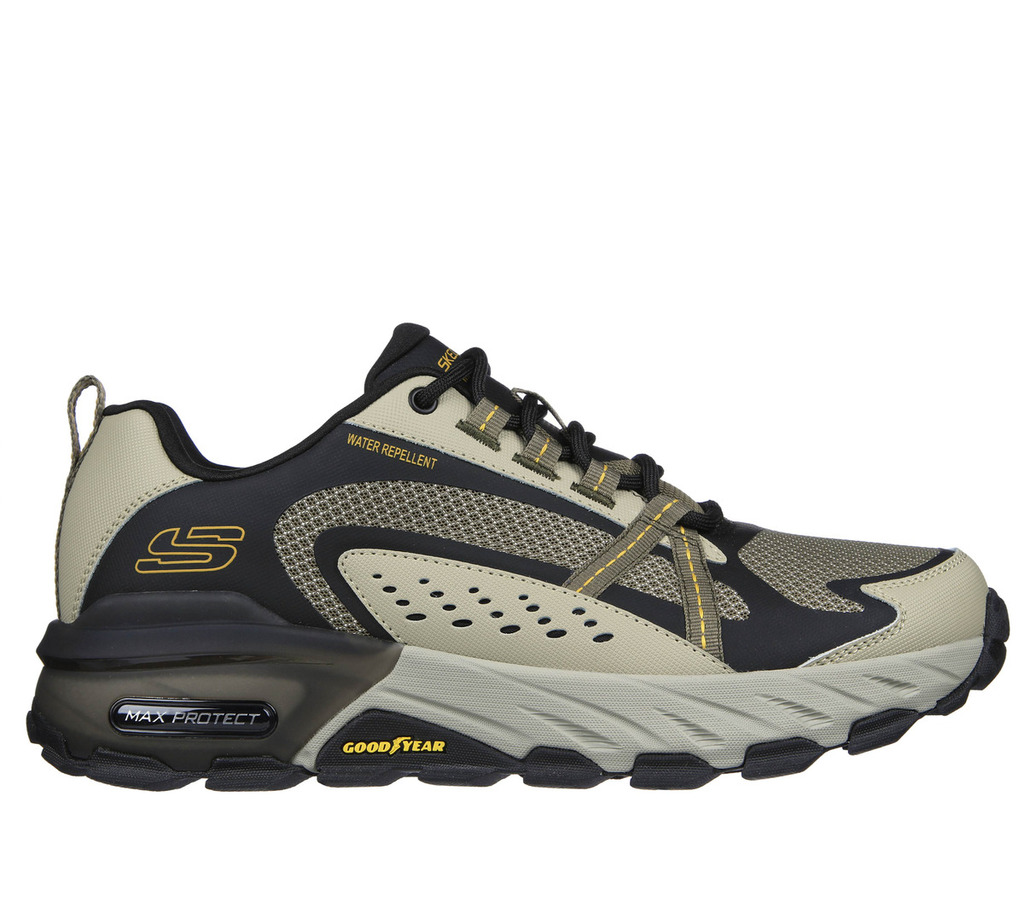 Trainers Orthopedische wandelschoenen voor heren, instapschoenen voor heren met steunzool, heren outdoor wandelsneakers, antislip ademende herentrekkingschoenen, zwart, 42EU