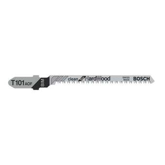 Conrad Bosch accessories 2608636225 decoupeerzaagblad t 101 aof clean for hard wood, verpakking van 3 stuks 3 stuk(s) aanbieding