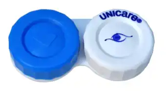 De Online Drogist Unicare lenshouder plat 1st aanbieding