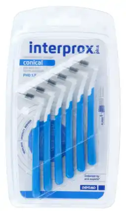 De Online Drogist Interprox ragers plus conisch 3-5 mm blauw 6st aanbieding