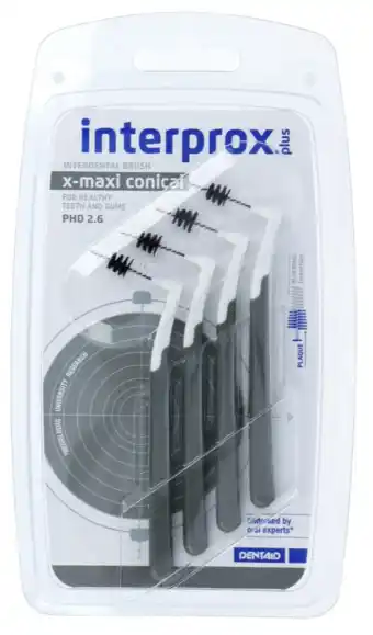 De Online Drogist Interprox ragers plus x maxi 4.5mm-9mm grijs 4st aanbieding