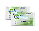 De Online Drogist Dettol 2in1 hygiënisch doekjes duo 2x12st aanbieding