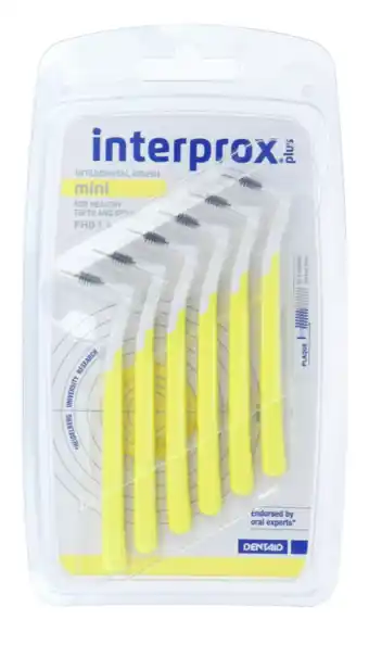 De Online Drogist Interprox ragers plus mini 3mm geel 6st aanbieding