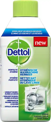 De Online Drogist Dettol hygiënische wasmachine reiniger 250ml aanbieding