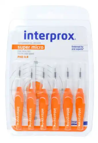 De Online Drogist Interprox ragers premium super micro 0.7 oranje 6st aanbieding