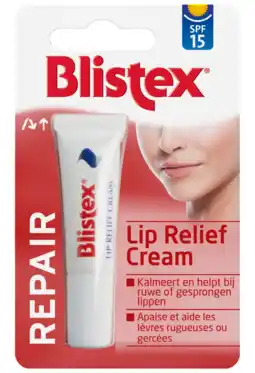 De Online Drogist Blistex lip relief cream 6ml aanbieding