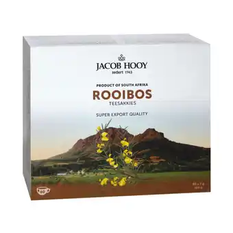 De Online Drogist Jacob hooy rooibos theezakjes 80st aanbieding