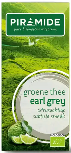 De Online Drogist Piramide thee groene thee earl grey 20zk aanbieding