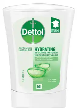 De Online Drogist Dettol no-touch aloë vera antibacteriële handzeep navulling 250ml aanbieding