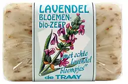 De Online Drogist De traay zeep lavendel met lavendelbloesem 250gr aanbieding