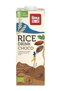 De Online Drogist Lima rice drink choco 1lt aanbieding