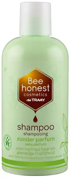 De Online Drogist Bee honest shampoo zonder parfum 250ml aanbieding