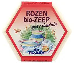 De Online Drogist De traay zeep rozen met calendula 100gr aanbieding