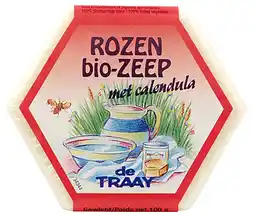 De Online Drogist De traay zeep rozen met calendula 100gr aanbieding