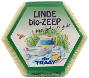 De Online Drogist De traay zeep linde met koninginnegelei 100gr aanbieding