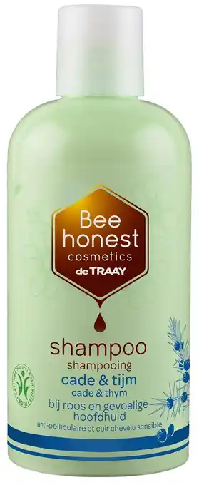 De Online Drogist Bee honest shampoo cade & tijm 250ml aanbieding