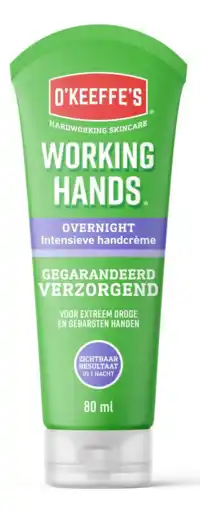 De Online Drogist O'keeffe's working hands overnight 80ml aanbieding