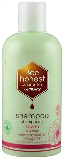 De Online Drogist Bee honest shampoo rozen 250ml aanbieding