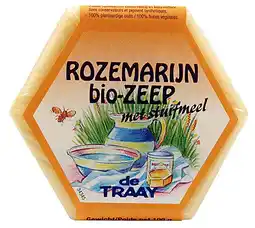 De Online Drogist De traay zeep rozemarijn met stuifmeel 100gr aanbieding