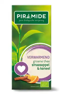 De Online Drogist Piramide groene thee verwarmend 20st aanbieding