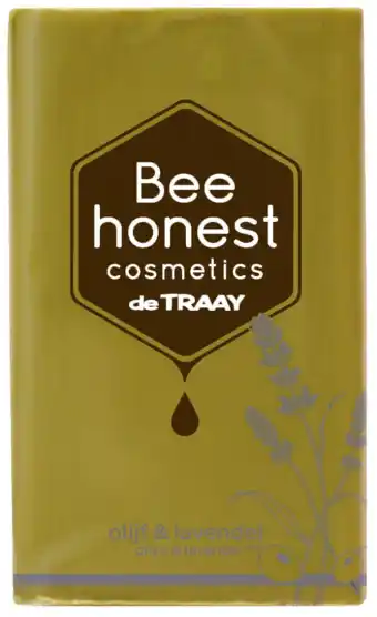 De Online Drogist Bee honest zeep olijf & lavendel 100gr aanbieding