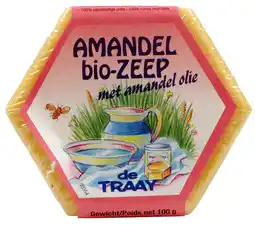 De Online Drogist De traay zeep amandel met amandelolie 100gr aanbieding