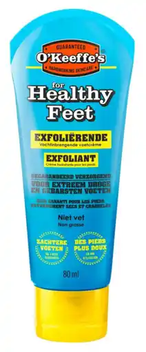 De Online Drogist O'keeffe's healthy feet exfoliant 80ml aanbieding