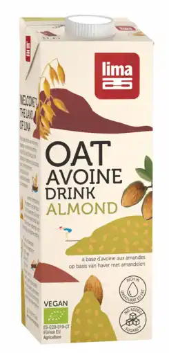 De Online Drogist Lima haverdrink amandel 1lt aanbieding