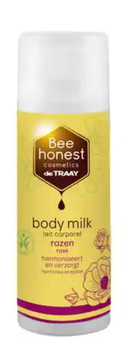 De Online Drogist Bee honest bodymilk rozen 150ml aanbieding
