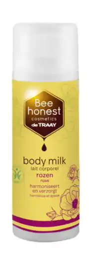De Online Drogist Bee honest bodymilk rozen 150ml aanbieding