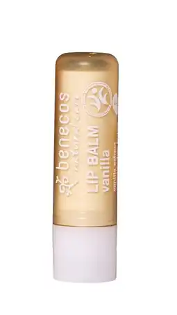De Online Drogist Benecos natural lipbalm vanilla 4.7gr aanbieding