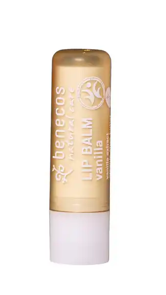 De Online Drogist Benecos natural lipbalm vanilla 4.7gr aanbieding